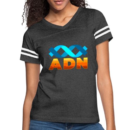 DNA: Coded to Be - Women's V-Neck Football Tee