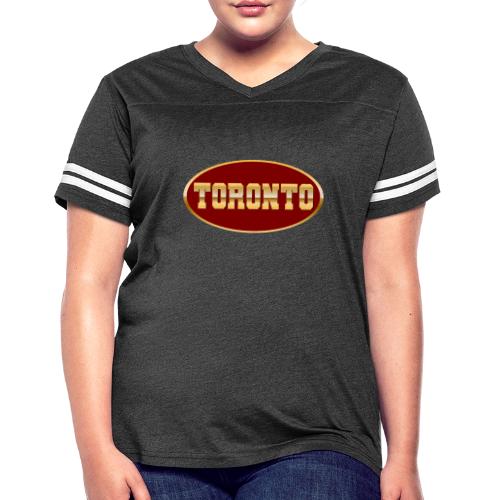 Toronto Gold Edition - Women's V-Neck Football Tee