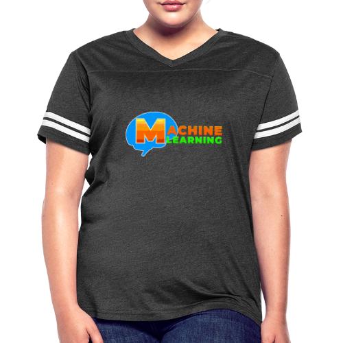 Machine learning - Women's V-Neck Football Tee