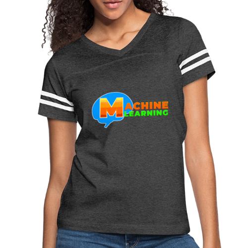 Machine learning - Women's V-Neck Football Tee