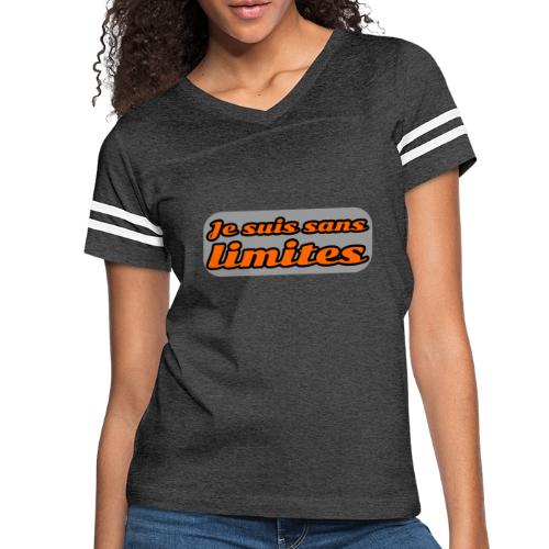 Boundless - Women's V-Neck Football Tee