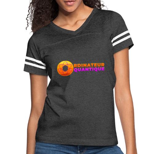 Quantum Computer: Quantum Logic Liberated - Women's V-Neck Football Tee