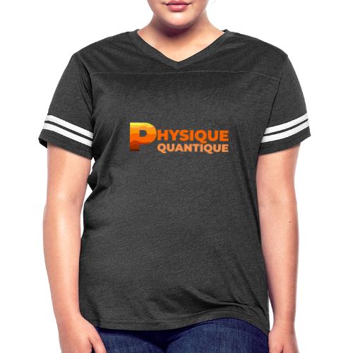Quantum physics - Women's V-Neck Football Tee