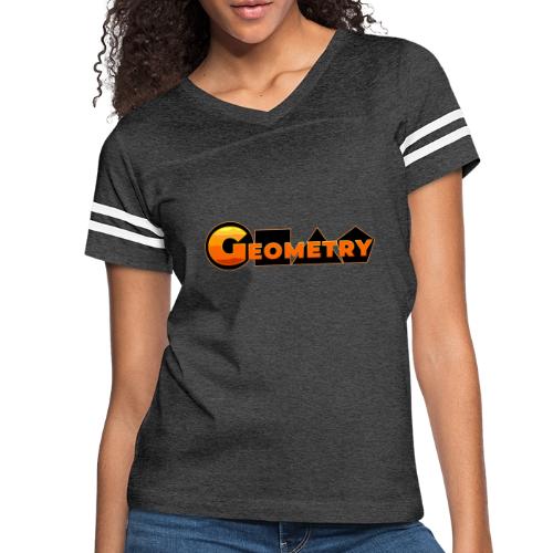 Geometry: Shape the World - Women's V-Neck Football Tee