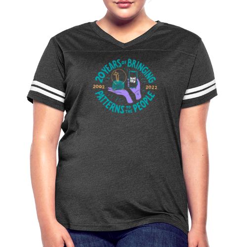 KNITTY is 20! - Women's Vintage Sports T-Shirt