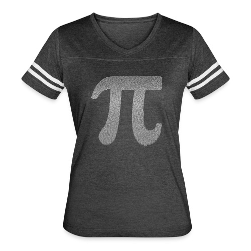 Pi 3.14159265358979323846 Math T-shirt - Women's Vintage Sports T-Shirt