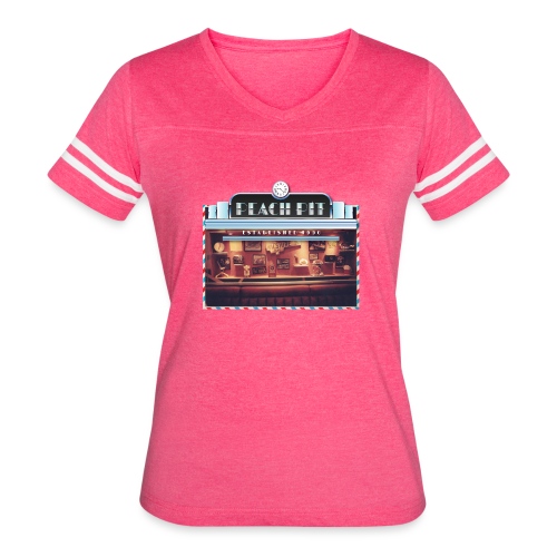 Peach Pit Shirt 90210 - Women's Vintage Sports T-Shirt
