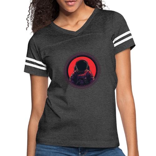 Astronaut: The universe is calling! - Women's V-Neck Football Tee