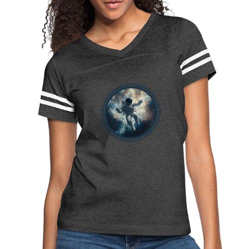 Zero Gravity - Women's V-Neck Football Tee