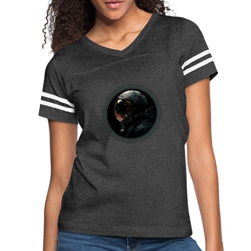 Astronaut: Reach for the stars - Women's V-Neck Football Tee