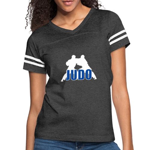 Judo Balance - Women's V-Neck Football Tee
