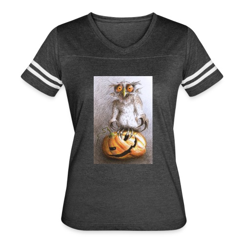 Vampire Owl - Women's Vintage Sports T-Shirt