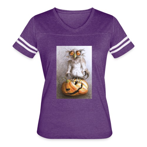 Vampire Owl - Women's Vintage Sports T-Shirt
