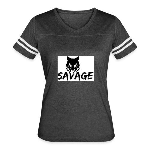 cameron is a savage - Women's V-Neck Football Tee