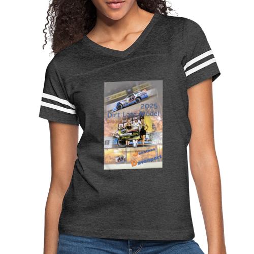 Jonathan Davenport DLM Eldora Speedway 2025 - Women's V-Neck Football Tee