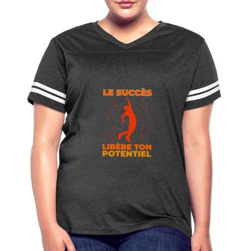 Libère ton Potentiel - Women's V-Neck Football Tee