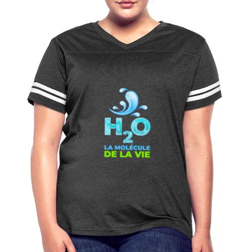 The molecule of life - Women's V-Neck Football Tee