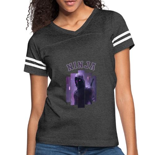 Nightfall Ninja - Women's V-Neck Football Tee
