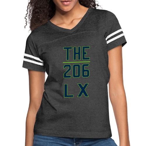 THE | 206 - Unleashed Style Inspired - Fan WIN - Women's V-Neck Football Tee