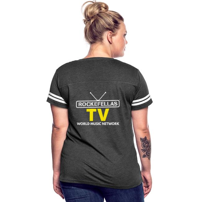 Rockefellas TV Outlined Logo Tee