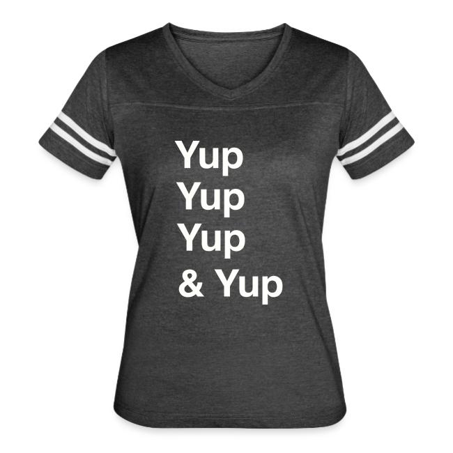 Yup, Yup, Yup & Yup