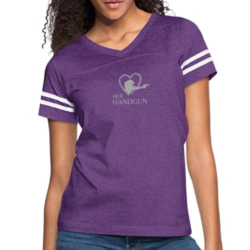 Official HerHandgun Logo - Women's Vintage Sports T-Shirt