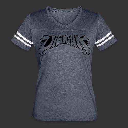 Digicar Metal - Women's V-Neck Football Tee