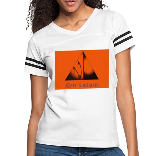 Orange Logo 2 - Women's Vintage Sports T-Shirt