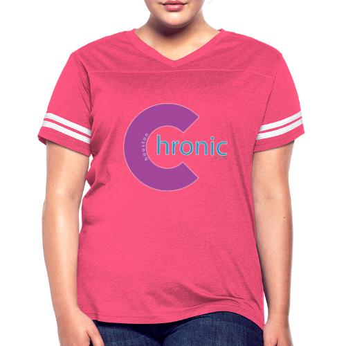 Houston Chronic - Purp C - Women's Vintage Sports T-Shirt