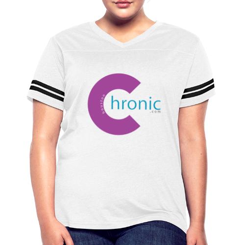 Houston Chronic - Purp C - Women's Vintage Sports T-Shirt