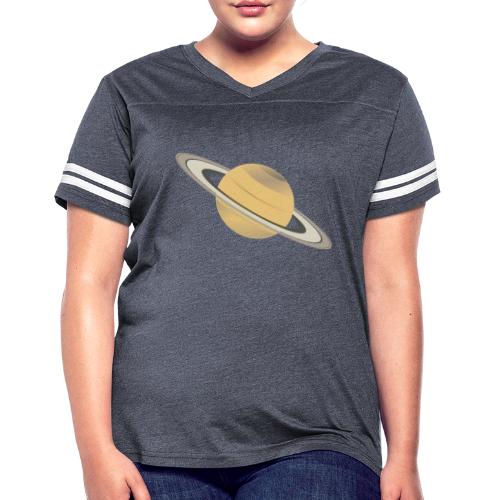 saturn 26618 - Women's V-Neck Football Tee