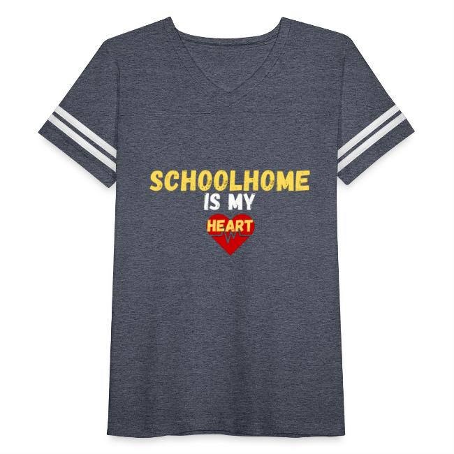 schoolhome Is My Heart | New T-shirt Design