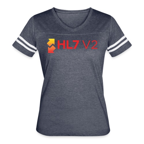 HL7 Version 2 Logo - Women's Vintage Sports T-Shirt