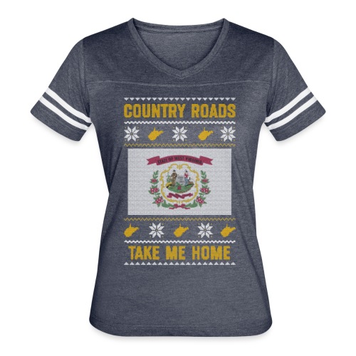 country roads - Women's Vintage Sports T-Shirt
