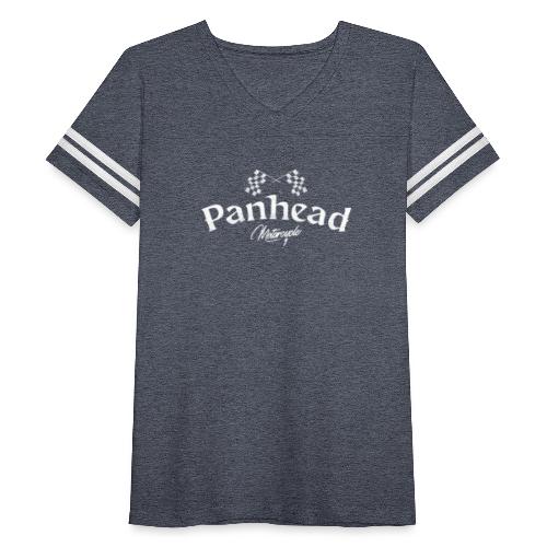 Panhead Motorcycle - Women's Vintage Sports T-Shirt