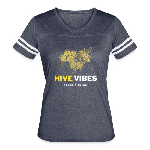 HIVE VIBES GROUP FITNESS - Women's Vintage Sports T-Shirt