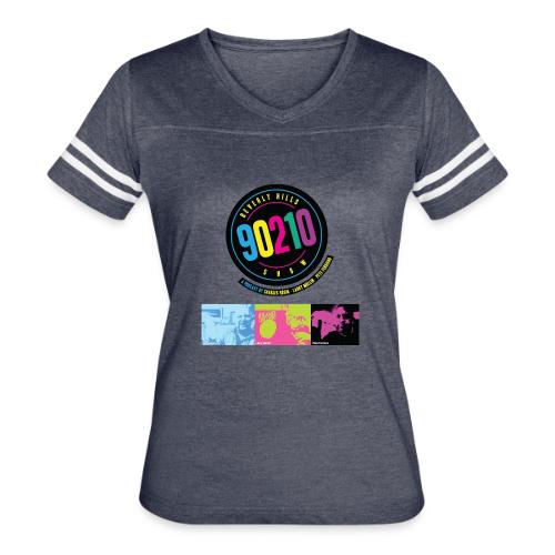 Zoom slide Shirt 90210 01 - Women's V-Neck Football Tee