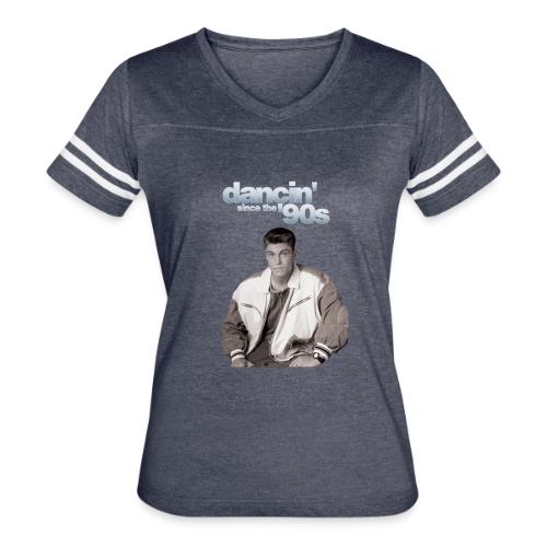 Dancin' Since The '90s - Women's V-Neck Football Tee