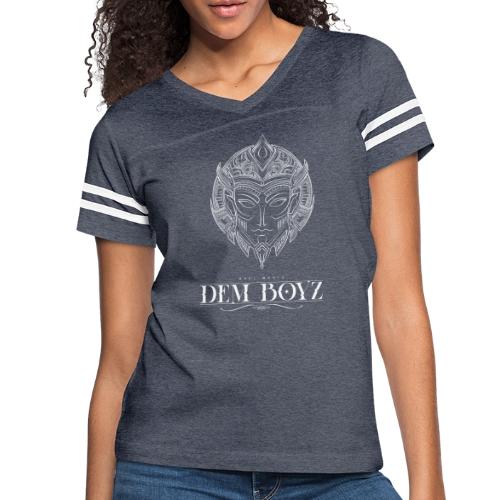 Dem Boyz Official Logo - Women's V-Neck Football Tee