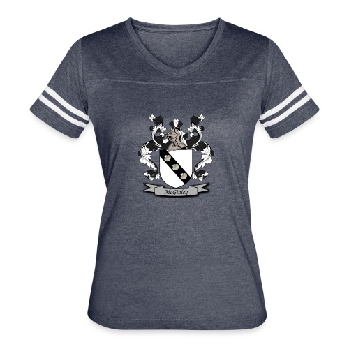 McGinley Family Crest - Women's Vintage Sports T-Shirt