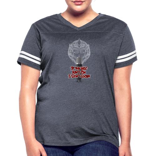 I Don't Exist - Women's V-Neck Football Tee