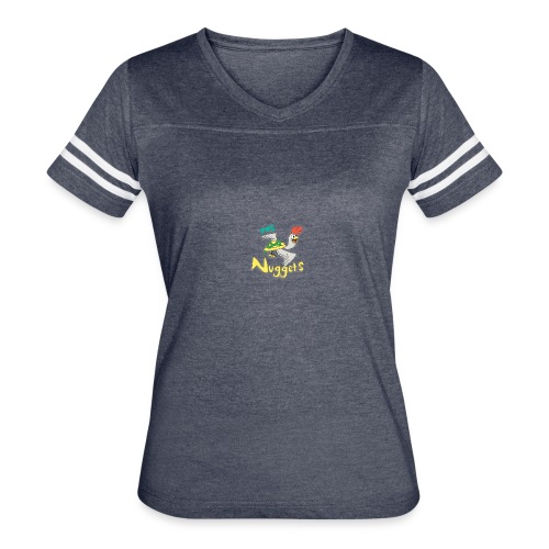 The Nuggets - Women's V-Neck Football Tee