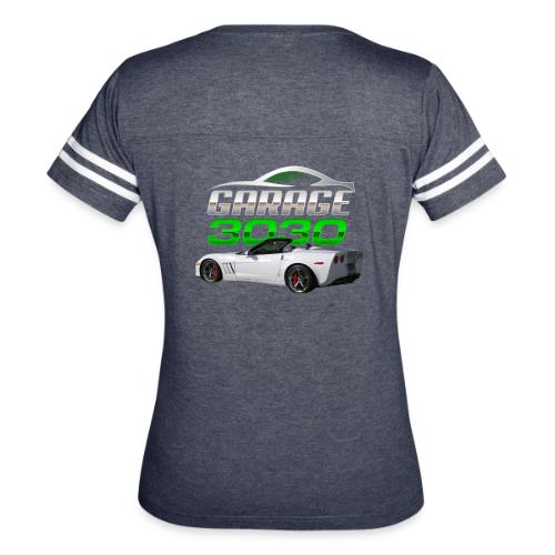 Rockit 3030 - Women's V-Neck Football Tee