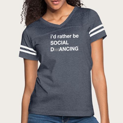 Social Dancing - Women's Vintage Sports T-Shirt