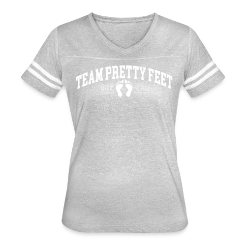 Team Pretty Feet™ Universi-TEE - Women's Vintage Sports T-Shirt