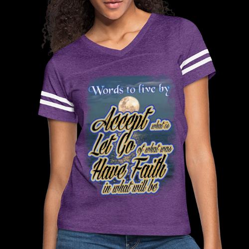 Accept What Is - Women's Vintage Sports T-Shirt