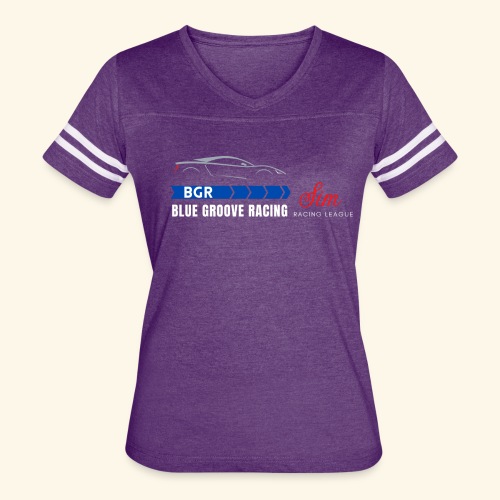 Blue Groove Racing SRL White - Women's Vintage Sports T-Shirt