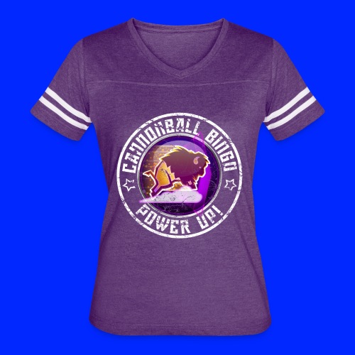 Vintage Stampede Power-Up Tee - Women's Vintage Sports T-Shirt