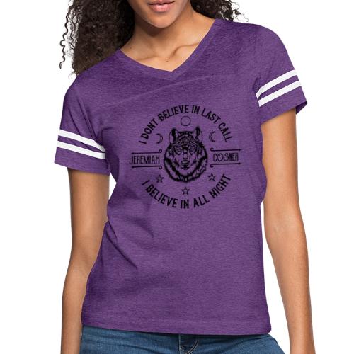All Night by Jeremiah Cosner - Women's Vintage Sports T-Shirt