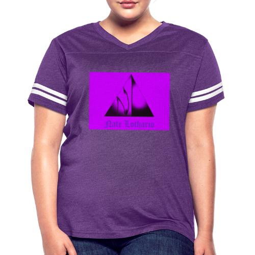Purple Logo 2 - Women's Vintage Sports T-Shirt